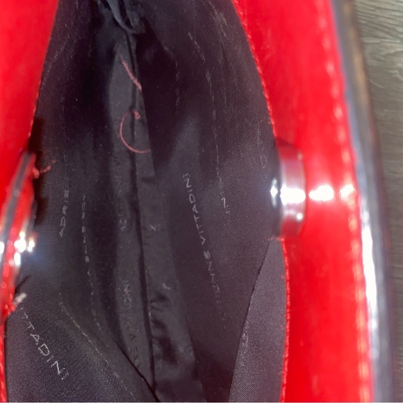 Adrienne Vittadini Red & Zebra Leather Purse | Designer Handbag - Picture 7 of 9